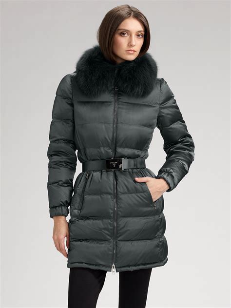 prada caot|prada coats women.